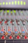 Mixing Desk Stock Photo