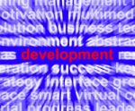 Development Word Stock Photo