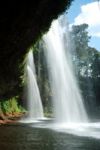 Waterfalls In South Laos Stock Photo