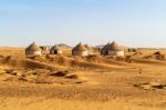 Nubian Village In Sudan Stock Photo