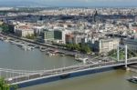 View Of The River Danube In Budapest Stock Photo