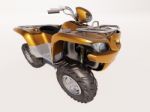 Atv Quad Bike Stock Photo