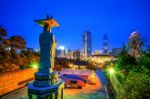 Bongeunsa Temple In Seoul, Korea Stock Photo