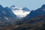 View From The Gotthard Pass In Switzerland Stock Photo