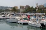 Puerto Banus, Andalucia/spain - July 6 : View Of The Harbour In Stock Photo