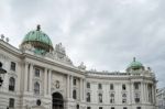 Hofburg At Heldenplatz In Vienna Stock Photo