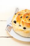 Blueberry Bread Cake Dessert Stock Photo