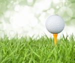 Golf Ball Stock Photo