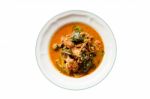 Thai Curry Food On Dish Stock Photo