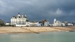 Eastbourne, Sussex/uk - February 19 : View Of The Skyline In Eas Stock Photo