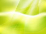 Blurry Green Waves Abstract Stock Photo