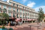 Monte Carlo, Monaco - April 19 ; Street Scene  In Monte Carlo Mo Stock Photo