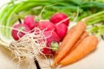 Raw Root Vegetable Stock Photo