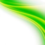 Green Curved Background Stock Photo