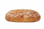 Traditional Baguette On White Background Stock Photo