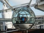 Close-up Of The London Eye Stock Photo