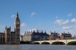 View Of Big Ben And The Houses Of Parliament Stock Photo