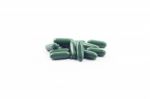 Green Capsule Pills On White Background Stock Photo