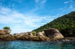 Beach In Trinidade - Paraty, Rio De Janeiro State, Brazil Stock Photo