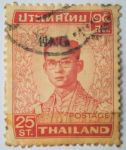 Stamp Printed In Thailand Shows King Bhumibol Adulyadej Stock Photo