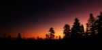 Sunset At Norfolk Island Stock Photo