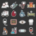 Hospital Icon Stock Photo