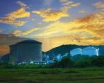 Landscape Of Construction Site  Oil Storage Tank In Refinery  Pe Stock Photo