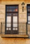 Balcony Of A Typical House In Porto, Portugal Stock Photo