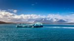 Ice Bergs In Jokulsarlon Glacial Lake, Iceland Stock Photo