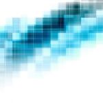 Blue Abstract Background Stock Photo