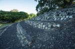 Large Stone Structure Landmark In Ipswich, Queensland Stock Photo