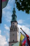 Partial View Jasna Gora Monastery In Czestochowa Poland Stock Photo