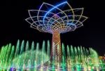 Tree Of Life At Expo In Milan Italy Stock Photo