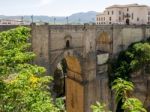 Ronda, Andalucia/spain - May 8 : View Of The New Bridge In Ronda Stock Photo