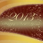 New Year 2013 Stock Photo