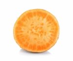 Sweet Potato Isolated On The White Background Stock Photo