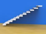 Stairs Growth Represents Win Victors And Triumph Stock Photo