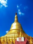 Shwedagon Pagoda, Yangon Myanmar Stock Photo