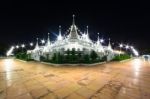 Pagoda Wat Asokaram Temple Thailand Stock Photo