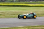 Vintage Racing At Goodwood Stock Photo