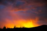 Sunset At Wanaka Stock Photo