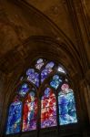 Interior View Of Cathedral Of Saint-etienne Metz Lorraine Mosell Stock Photo