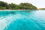 Honeymoon Bay And Beach In Similan Island, Thailand Stock Photo