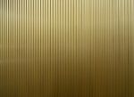 Golden Metal Fence Stock Photo