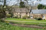 Scenic View Of Upper Slaughter Village Stock Photo