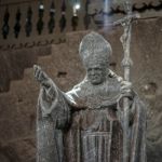 Wieliczka Salt Mine Near Krakow Stock Photo