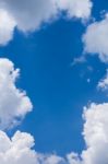 Sky Cloud Frame Stock Photo