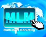 Multi Level Marketing Represents Web Site And Www Stock Photo