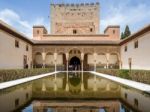 Granada, Andalucia/spain - May 7 : Part Of The Alhambra  Palace Stock Photo