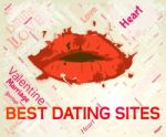 Best Dating Sites Shows Dates Better And Net Stock Photo